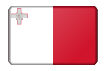 Malta flag (bevelled)